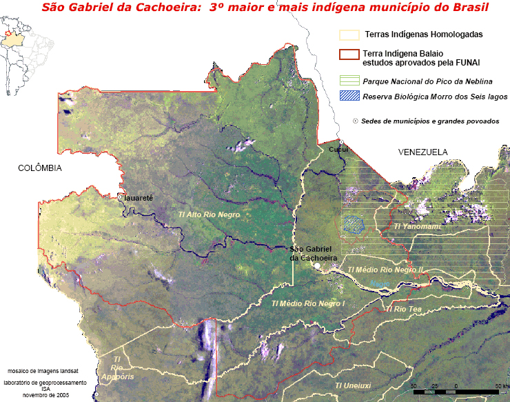 Geoprocessamento e Mapas — Fundação Nacional dos Povos Indígenas